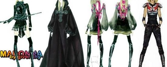Costumes du Sticky & Sweet Tour 2009