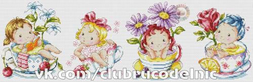 Fillette 4 : Rose- citron.