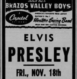 ELVIS 18 NOVEMBRE 1956 
