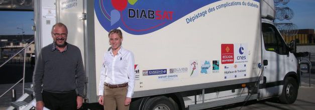Succès pour le camion de dépistage du diabète