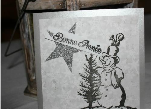 Carte menu St Sylvestre