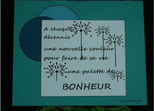 Scrap / Une petite carte pop up