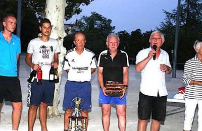 Les challenges Jourdan en conclusion de la fête : DAUPHINE DU 31 AOUT 2017
