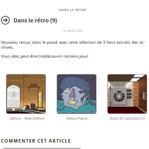Dans le rétro (9)