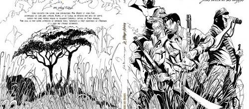 Bon de souscription - "Le Village aérien", édition limitée noir et blanc.  