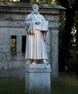 Berlin by cemetery