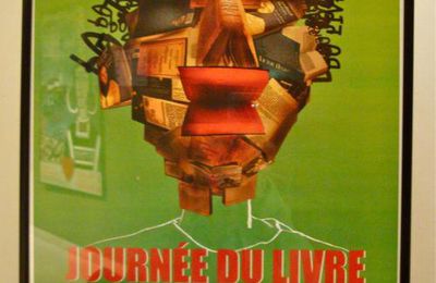 Arcimboldo toujours: affiche à la manière du bibliothécaire