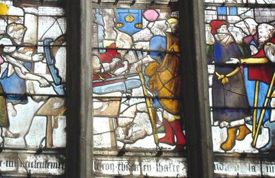 Le vitrail de l’Eglise Saint Nicolas à Châtillon sur Seine…