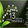 Bon 1er Mai ! cartonnette et photos ...