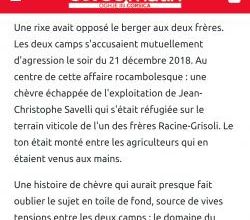 La chèvre ,pas de mr Seguin