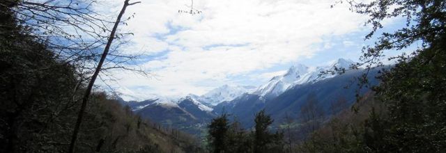 la neige à Laruns (64)