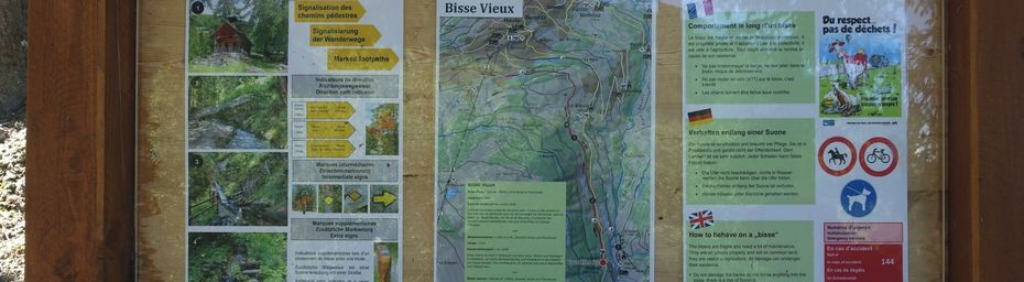 Deux bisses à Haute Nendaz #1 Le Bisse Vieux