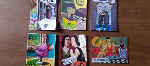 Quelques ATC bidouillées en février