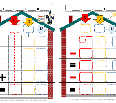 Maison des ADDITIONS et des SOUSTRACTIONS