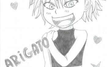 Un dessin qu fais mal aux neunoeils é_è