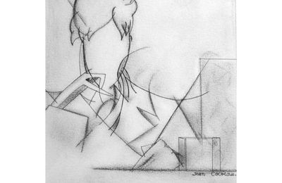 Autoportrait sans visage, Jean Cocteau.