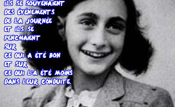 Que les hommes seraient bons - Anne Frank
