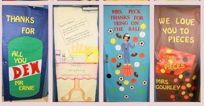 D'autres exemples de portes de classe !