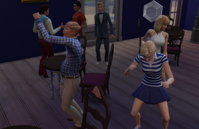 Nos Sims se tapent l'affiche sur le dance floor !