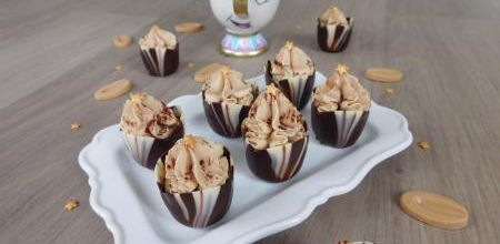 Oeufs en chocolat et mousse au chocolat Dulcey 