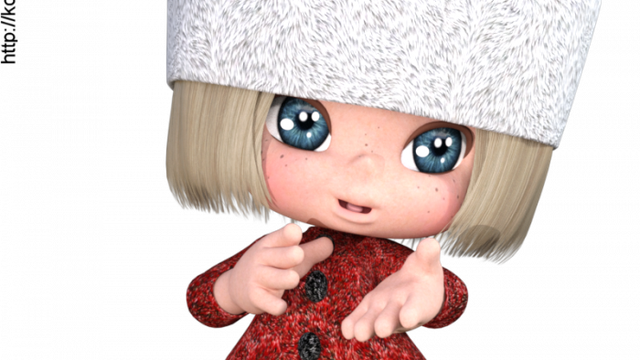 Image bébé toon personnage de Noël