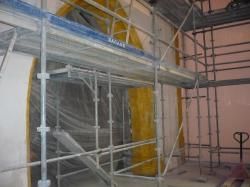 Travaux de l'église