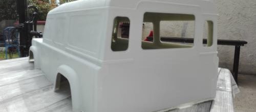 Decoupe des vitres du Defender (la suite)