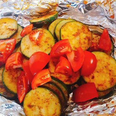 Légumes en papillote