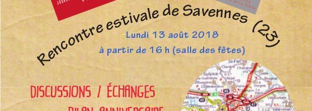 RENCONTRES CASSE-RÔLES À SAVENNES