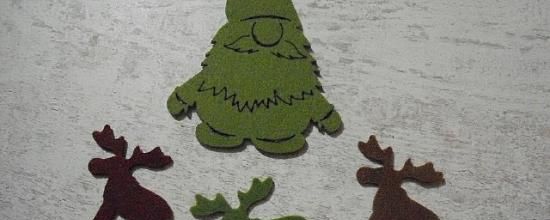 Le 10 décembre : lutin et petits cerfs