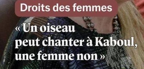 ... à Kaboul...
