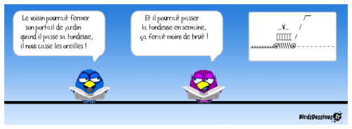 J'peux pas, j'ai "tondeuse" !