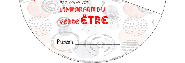 Roues IMPARFAIT verbes ÊTRE - AVOIR - JOUER