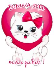 gif animé, blinkie,Réconfort - De tout coeur avec toi-
