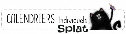 Calendriers individuels Splat le chat