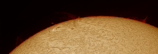 Les magnifiques éruptions solaires du 13 mars 2024