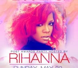 Rihanna organise une fête après les "Billboard Music Awards"