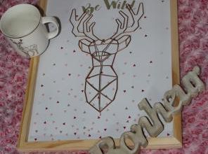 "Be Wild", Bonheur et tasse Cerf