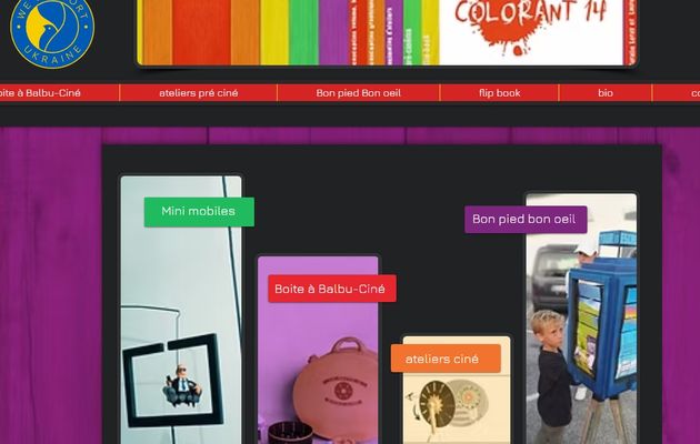 Colorant 14 a son site