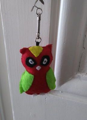 Une petite chouette......porte clé