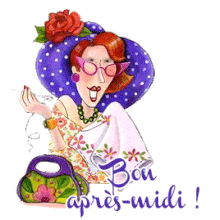 Blinkie Bon après-midi, gif anime
