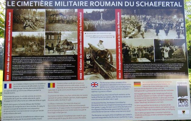 hommage ! un cimetière Roumain