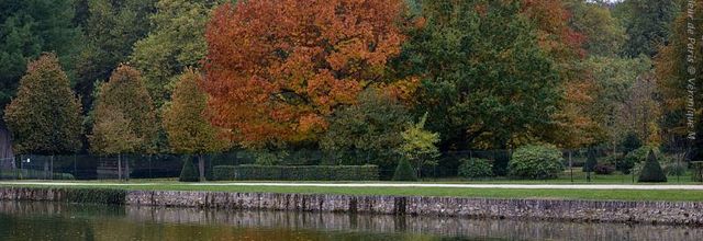 Rambouillet en manteau d’automne...