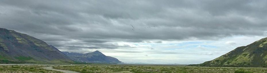 Islande – Au-dessus du Hoffellsjökull