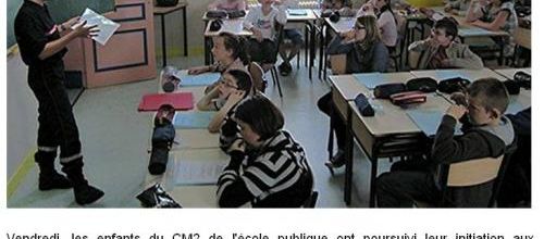 Ouest-France - 02/06/2012 - Sauver une vie s'apprend aussi à l'école