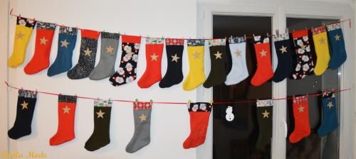 Les 24 chaussettes du Père Noël