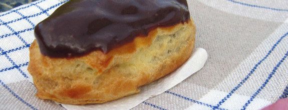 Sublimes éclairs au chocolat . . .