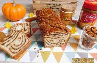 Babka cannelle & pâte de speculoos