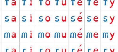 Syllabes (cartes syllabes à lire GS-CP)