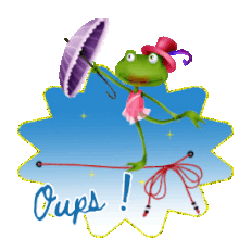 blinkie, gif animé zut, oups